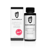 Slick Gorilla Hair Powder compact bottle for on-the-go styling and volume.
