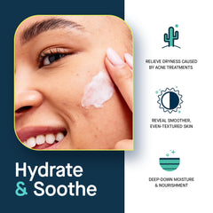 SLMD Hyaluronic Acid Face Moisturizer application scene for daily use.