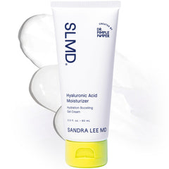 SLMD Hyaluronic Acid Face Moisturizer bottle for lightweight, oil-free hydration.