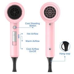 Slopehill hair dryer pink diffuser attachment defines curls and waves.