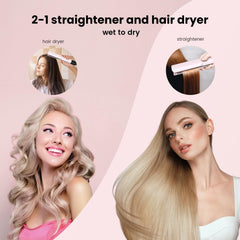 Slopehill snag-proof floating plates provide smooth glide for detangling and easy styling.