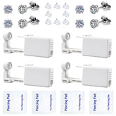 SLVIEKAE ear piercing kit with disposable gun and 3mm CZ stud for at-home use.