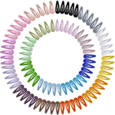 SLYFTE Pinzas Mini para Pelo 1,2 pulgadas, agarre seguro para cabello fino.