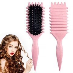 SMARTBEST Candy Brush curl-defining with ergonomic grip for smooth, defined curls