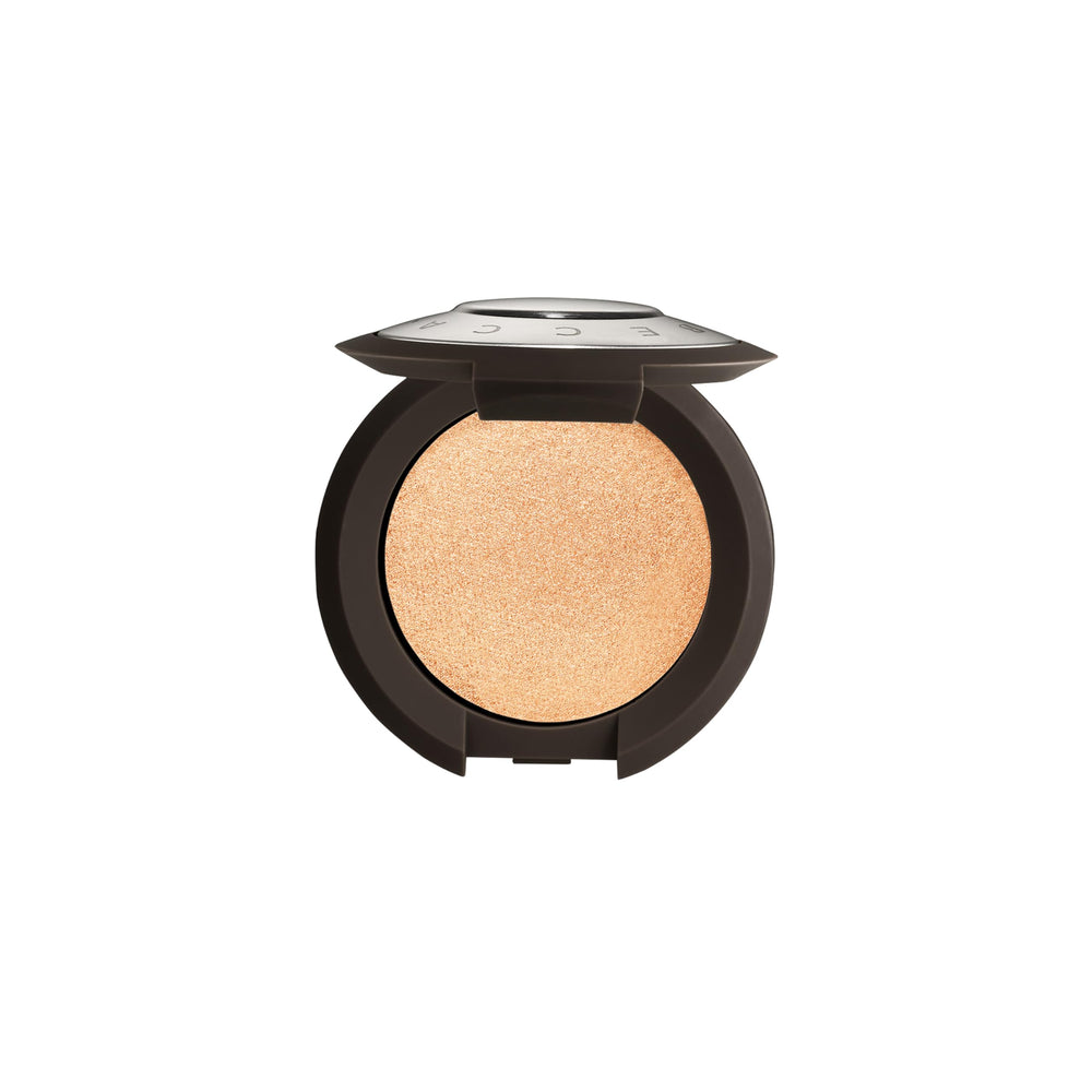 Smashbox x BECCA iluminador prensado Champagne Pop mini en el rostro para brillo natural
