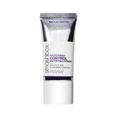 Smashbox Photo Finish Control Mattifying Primer bottle demonstrates oil-control for a shine-free complexion
