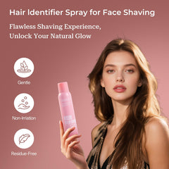 SMINTT Hair Identifier Spray targets peach fuzz for a more even texture before makeup.