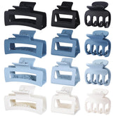 SMKSL 3 Styles small blue clip secures delicate hair for daily styling