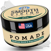 Smooth Viking Pomada en botella con brillo alto y fijación media para todo tipo de cabello