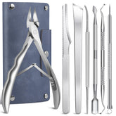 SMZHealing 7-piece kit with tools for precise ingrown nail care and at-home pedicure.
