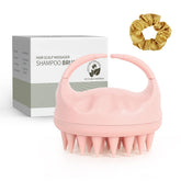 Sndyi scalp massager brush pink for gentle scalp care.