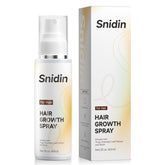 Snidin Hair Growth Spray bottle with mist for quick, scalp-focused application