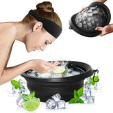Snipeup tazón hielo facial plegable para enfriamiento suave y terapia facial completa.