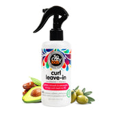 So Cozy leave-in conditioner spray bottle for quick detangling and hydrated curls.