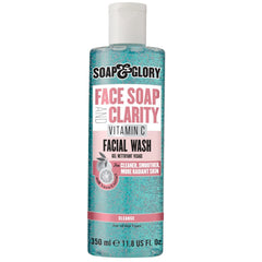 Soap & Glory Vitamina C limpiador espumoso en botella para piel limpia