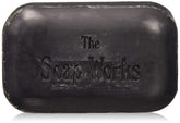 THE SOAP WORKS Jabón carbón alquitrán, vista frontal, suave para piel sensible