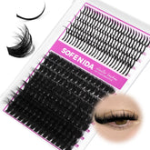 SoFenida lash clusters with spikes 13-21mm for bold manga-style volume