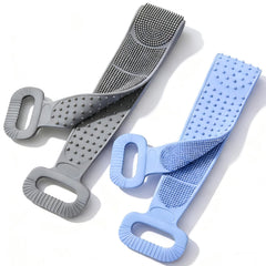 Sofine, dorso de doble cara para limpieza suave en la ducha.