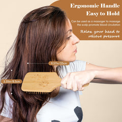 Sofmild ergonomic bamboo handle designed for comfortable daily brushing.