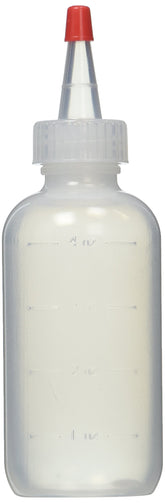 Soft 'N Style applicator bottle with measuring scales for precise dispensing.