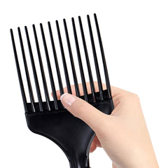 Soft 'N Style plastic detangling comb ideal for curly hair and braids.