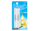 SoftLips protector labial SPF20 vainilla, frente al producto, ideal para uso diario.