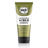SoftSheen Magic facial exfoliating scrub bottle pour for easy beard and skin exfoliation