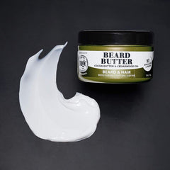 SoftSheen Magic beard butter packaging on shelf highlights brand.