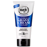 SoftSheen Magic Razorless Cream tube shown for quick depilation on the body.