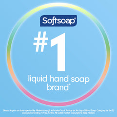 Softsoap aroma refrescante que acompaña cada lavado.