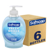 Softsoap dispensador de jabón de manos, aroma fresco, uso diario.