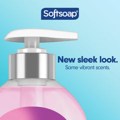 Manos limpias con Softsoap Lavanda y Karité y aroma suave.
