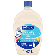 Softsoap recarga con vertedor fácil para rellenar sin goteos