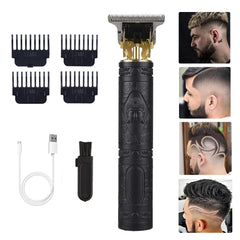 Soieho hair clippers with professional T-blade provide precise trimming for men.