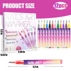 Sokfone tinta para uñas se mantiene uniforme, ideal para puntas francesas.