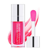 Sokgo Hydrating Lip Glow Oil in cherry for a glossy, moisturized look.