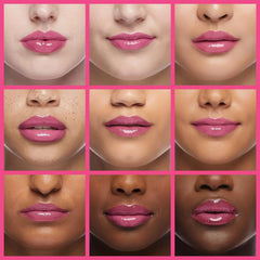 Sokgo Transparent Lip Balm gloss applied for natural shine on lips