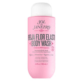 Sol de Janeiro Beija Flor Body Wash bottle dispensing creamy cleansing lather.