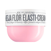 Sol de Janeiro Beija Flor Elasti-Cream bottle demonstrates elasticity-boosting hydration.