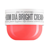 Sol de Janeiro Bom Dia Bright Cream packaging shows premium branding and design.