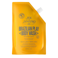 Sol de Janeiro Brazilian Play Body Wash pours for a silky, hydrated cleanse.