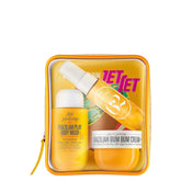 Sol de Janeiro Bum Bum Jet Set packaging highlights travel-ready skincare.