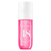 Sol de Janeiro Cheirosa 48 fragrance mist bottle close-up showing tropical notes for daily freshness.