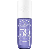 Sol de Janeiro Cheirosa 59 bottle-front view highlighting warm vanilla notes.