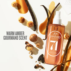 Sol de Janeiro Cheirosa 71 vanilla-note macadamia focus for daily indulgence.
