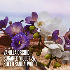Sol de Janeiro Cheirosa 59 sugared violet note close-up for sweet mood.