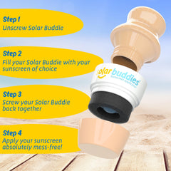 Solar Buddies: cabezales reemplazables para mayor durabilidad y reciclaje