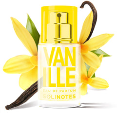 Solinotes Vanilla tonka bean detail with creamy depth.
