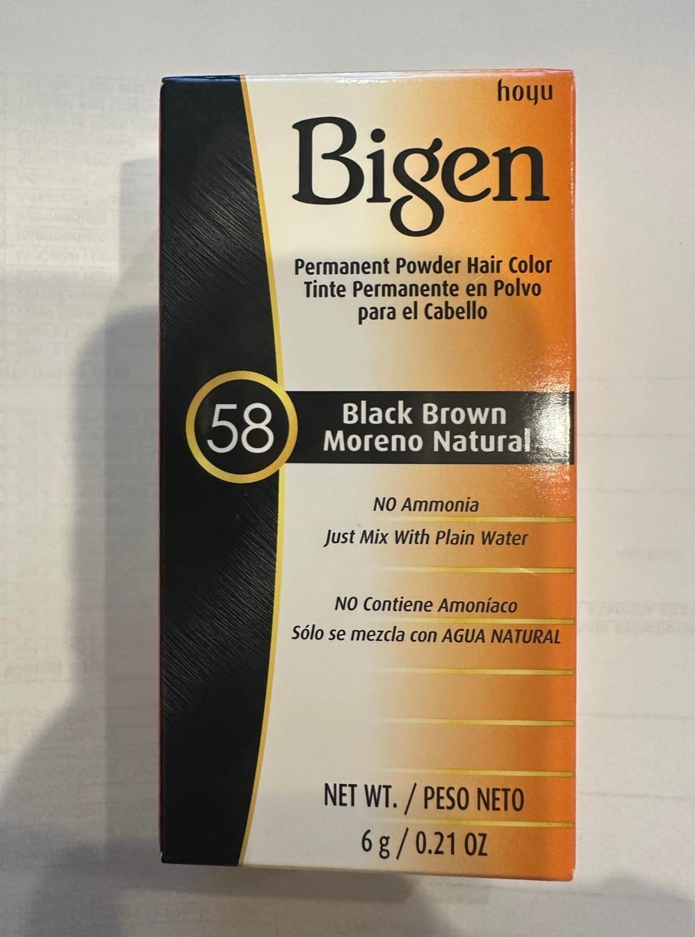 Solstice Bigen permanent powder color box for home use with long-lasting results