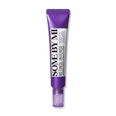 Envase de SOME BY MI crema ojos retinol intense, fácil manejo para uso diario.